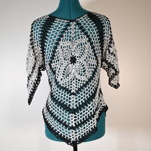 Crochet Top Knit Shirt Crochet Shirt Knit Top